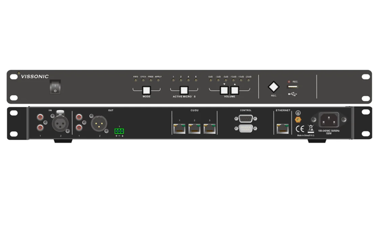 Центральный блок конференц-системы Vissonic VIS-DCP1000 
